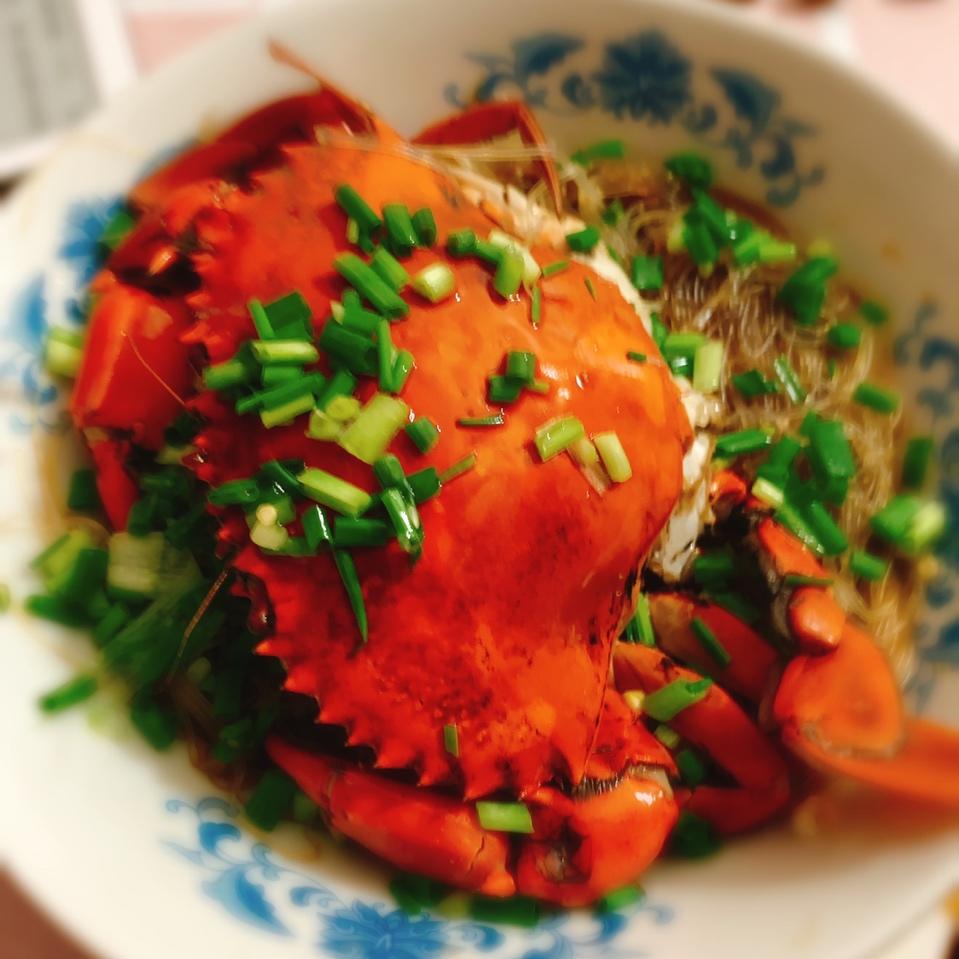 粉丝蒸红鲟