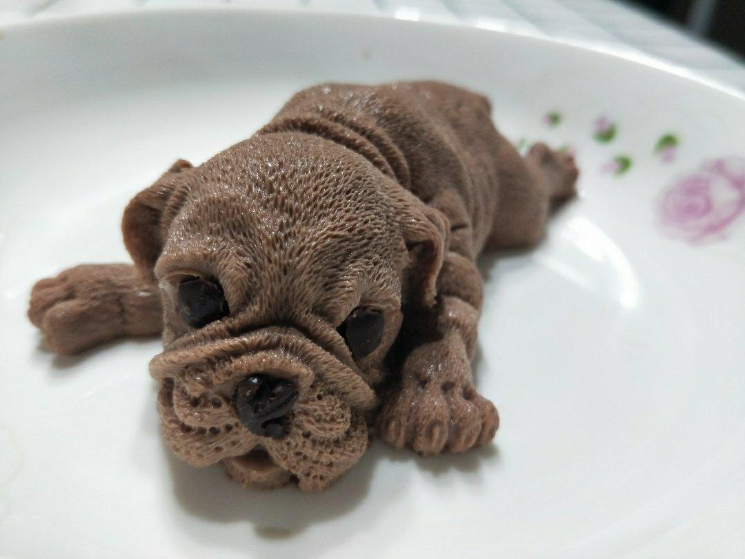 网红沙皮狗慕斯蛋糕