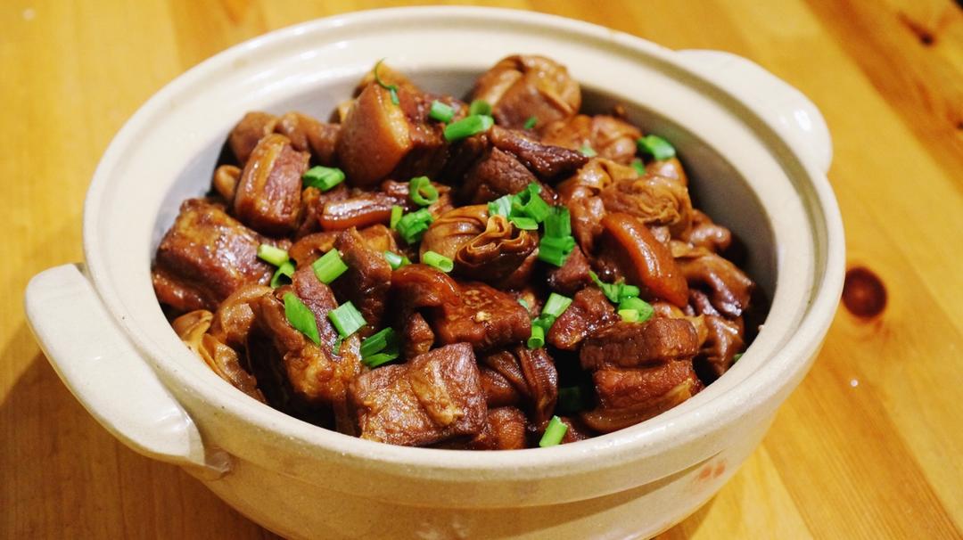 百叶结红烧肉