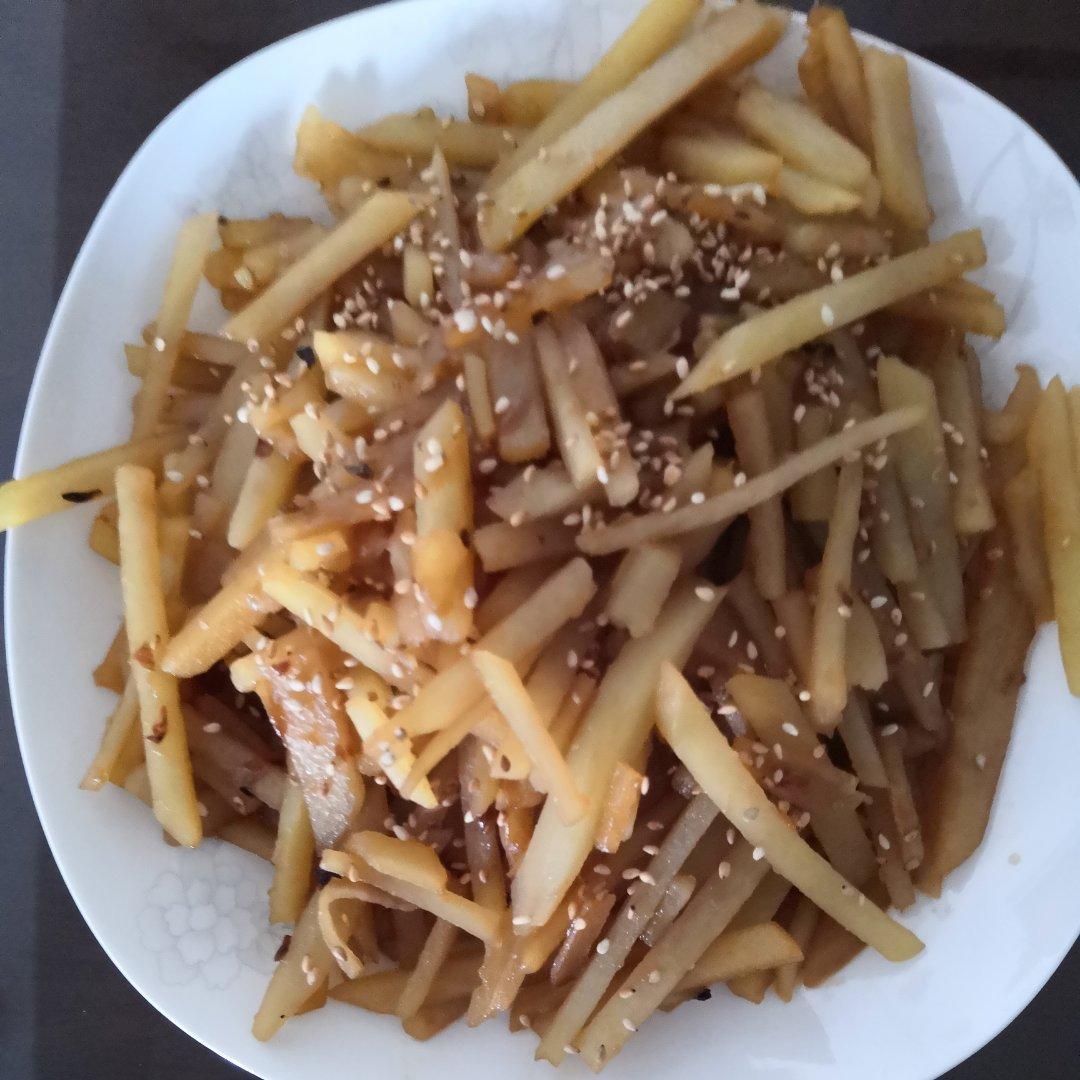 在家也能做出馆子味儿的醋溜/炝炒/酸辣土豆丝（就是那道看似简单，实则步步玄机的土豆丝）