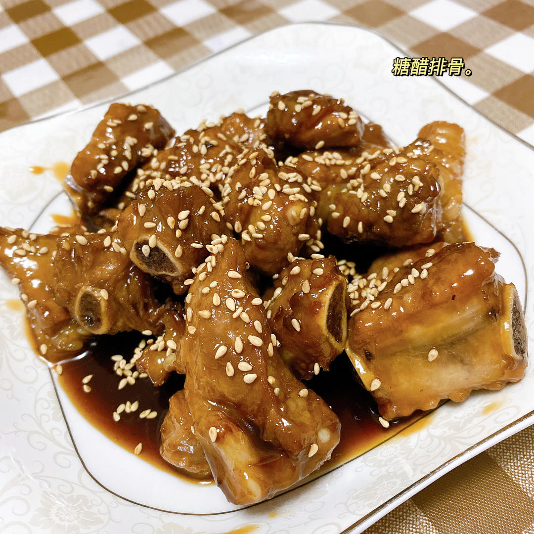 不炒糖色 超简单的糖醋排骨