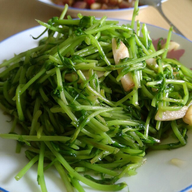 清炒豆苗
