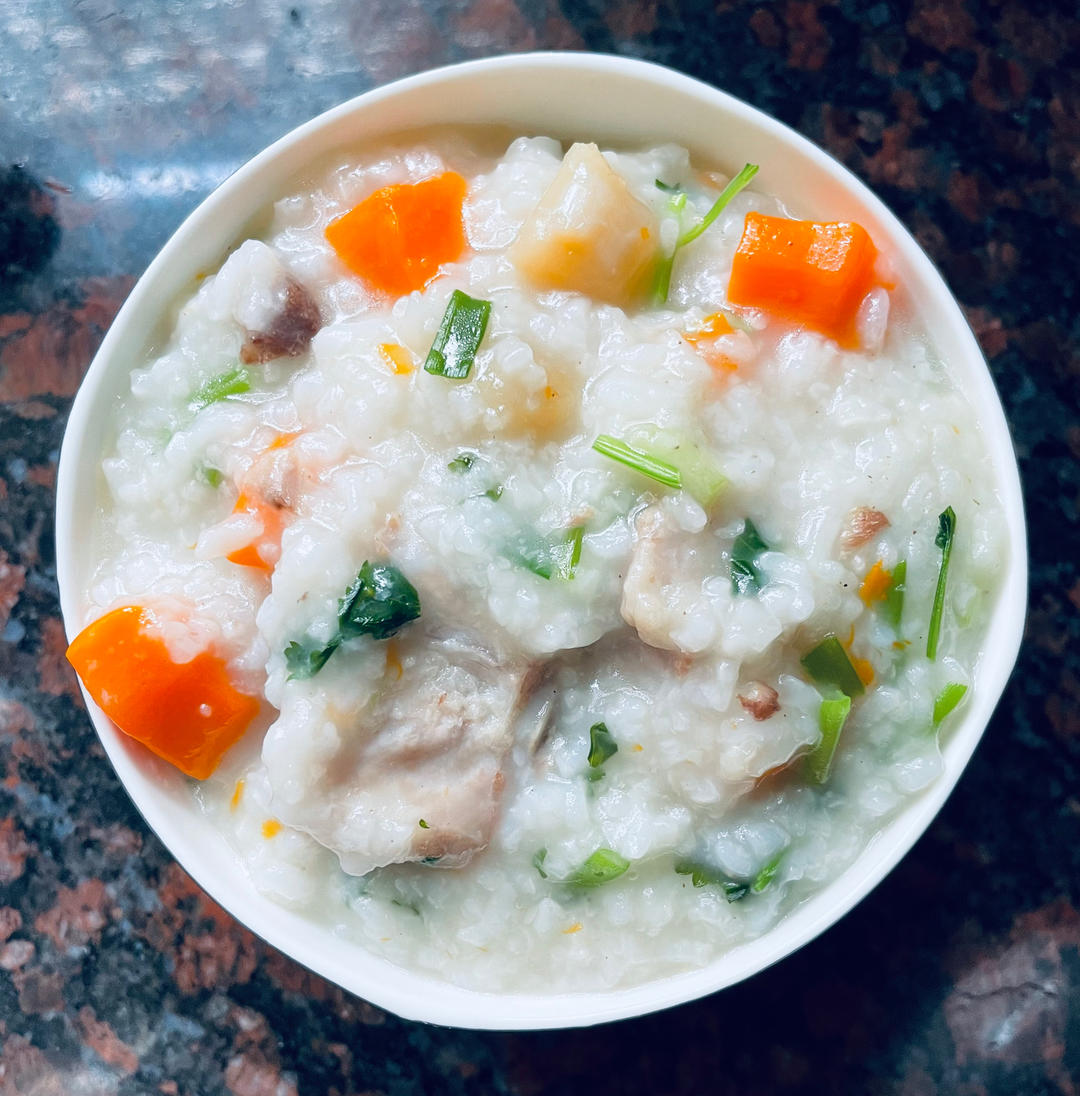 干贝排骨粥