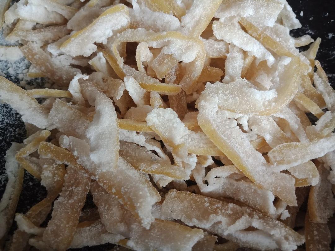 柚子皮糖-咀嚼的维他命C