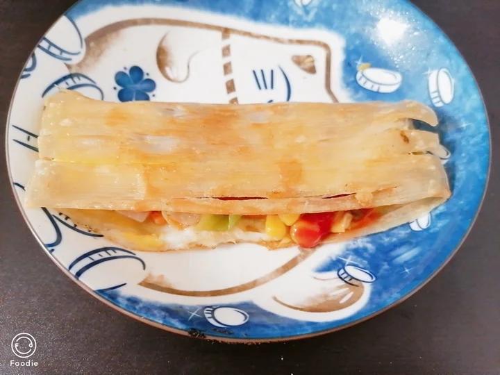 街头烤冷面