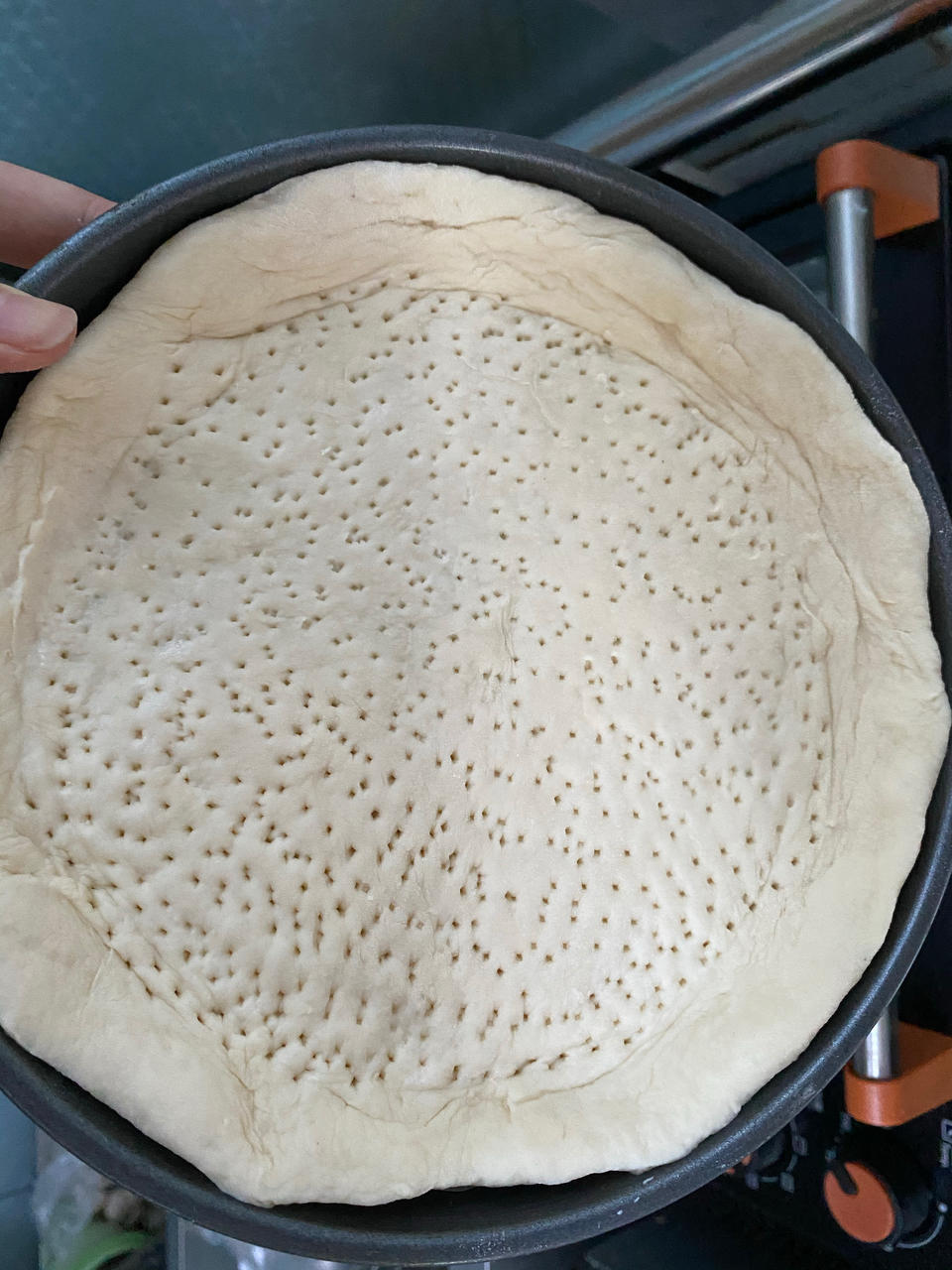 披萨饼皮两个八寸左右