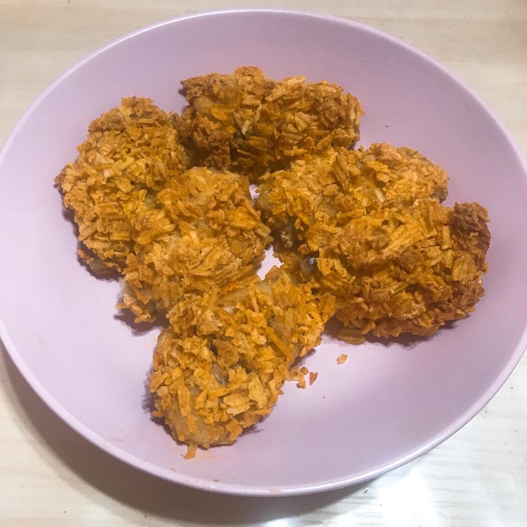 【薯片鸡翅】