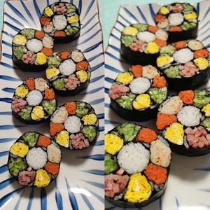花朵寿司的做法 步骤11