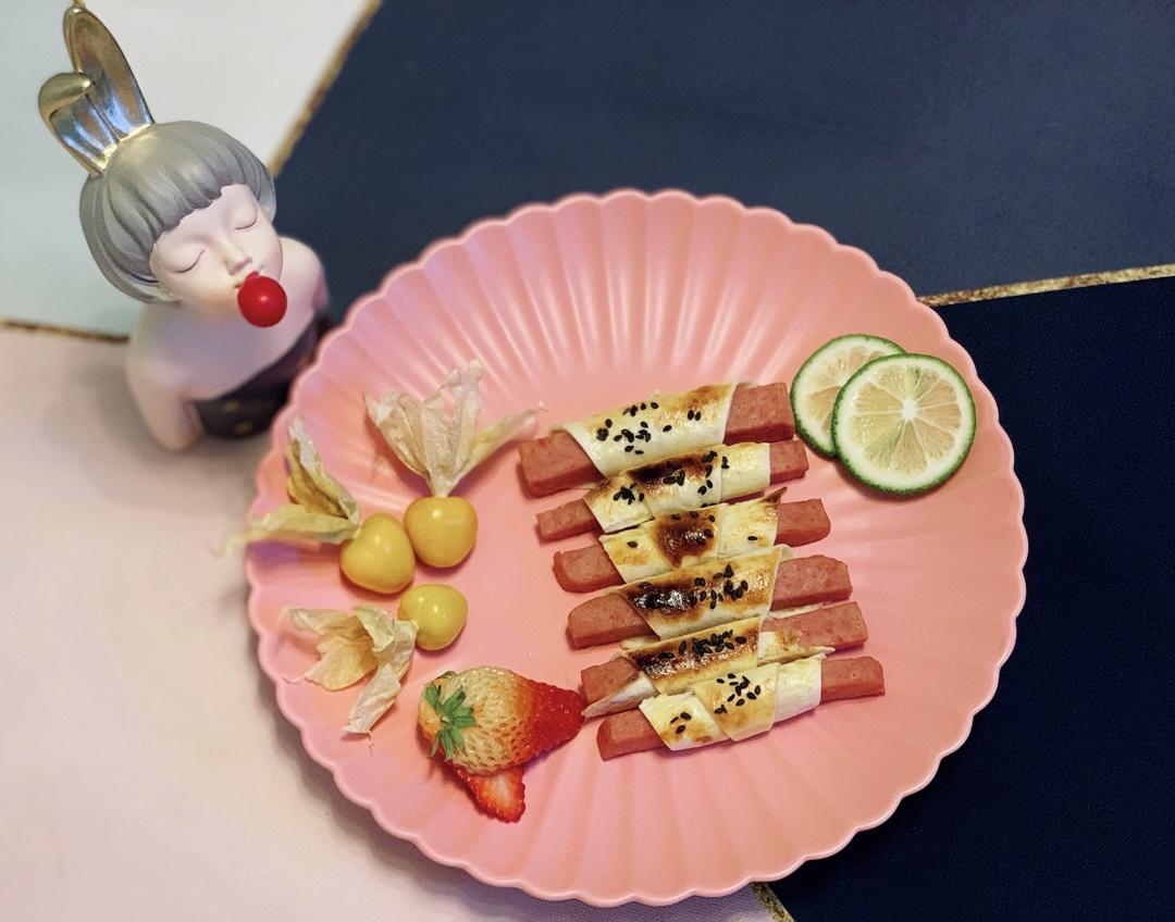 千里姻缘一线牵之午餐肉拉丝小小酥