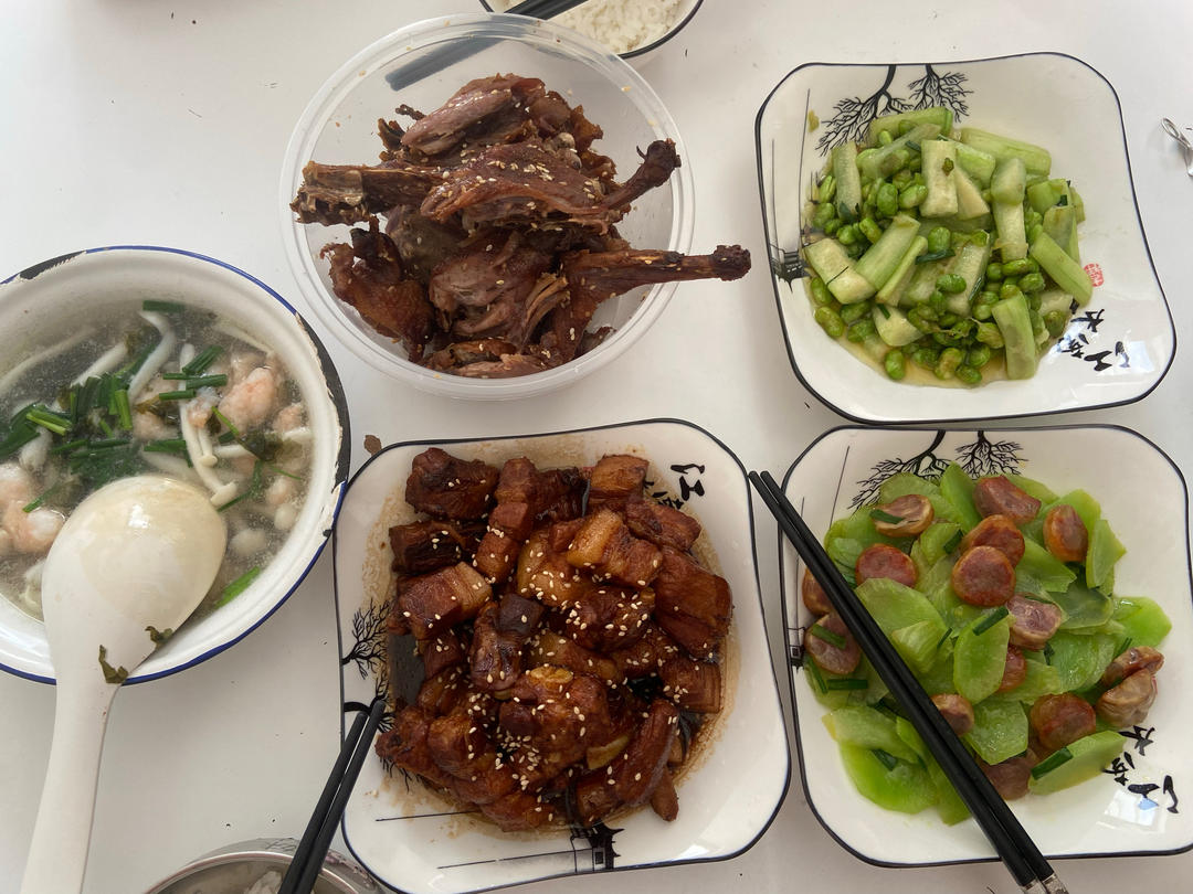 饭菜记—-之高中娃的周末