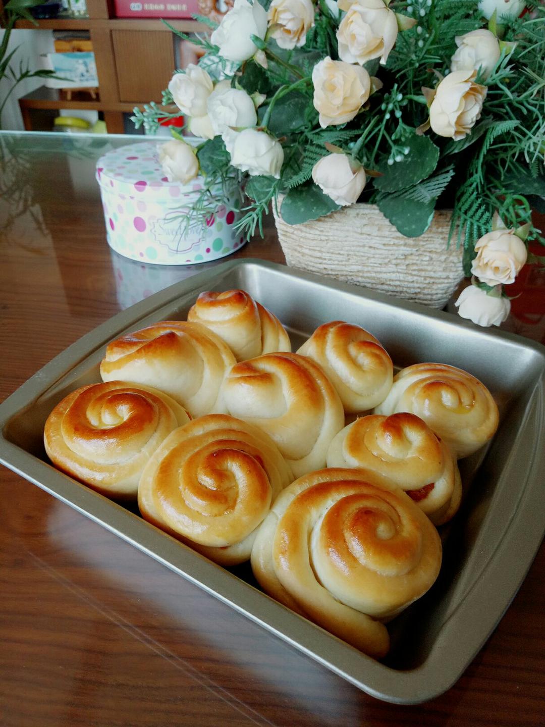 肉松沙拉酱面包（65度汤种）