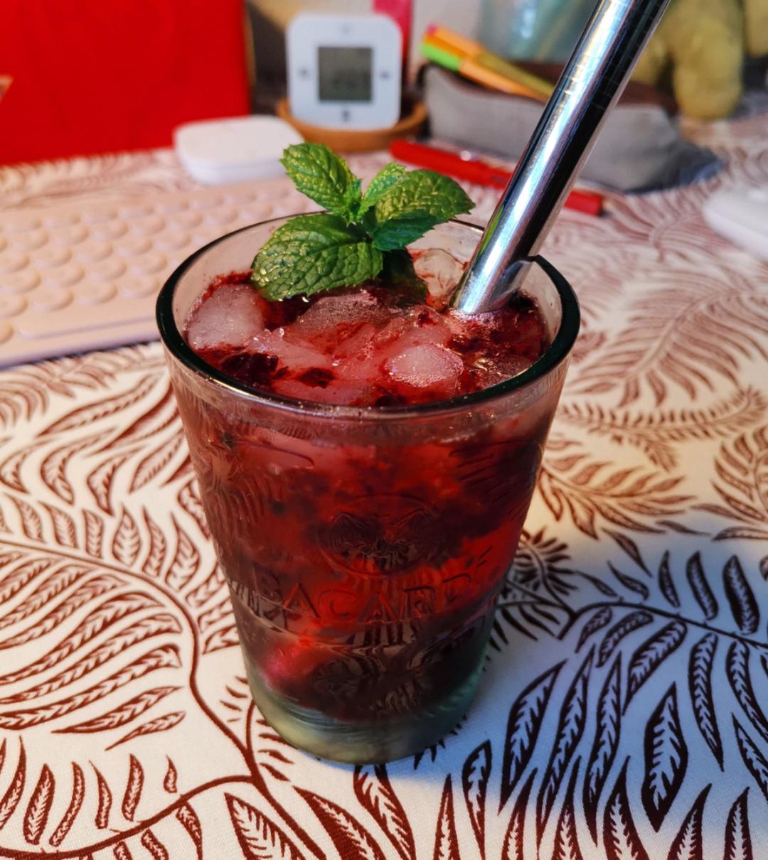 红糖花生碎冰粉粉