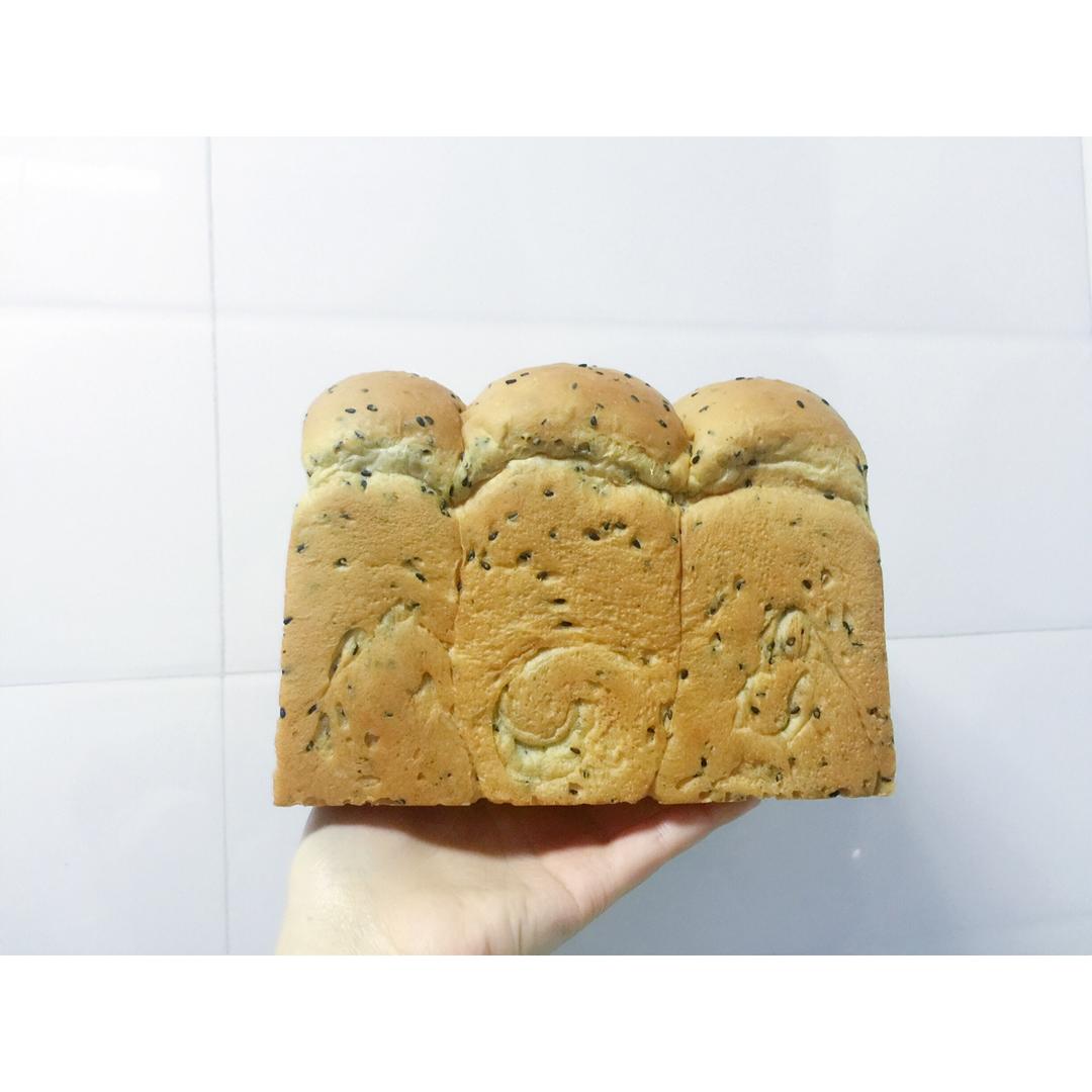 中种法 要传家的黑芝麻吐司