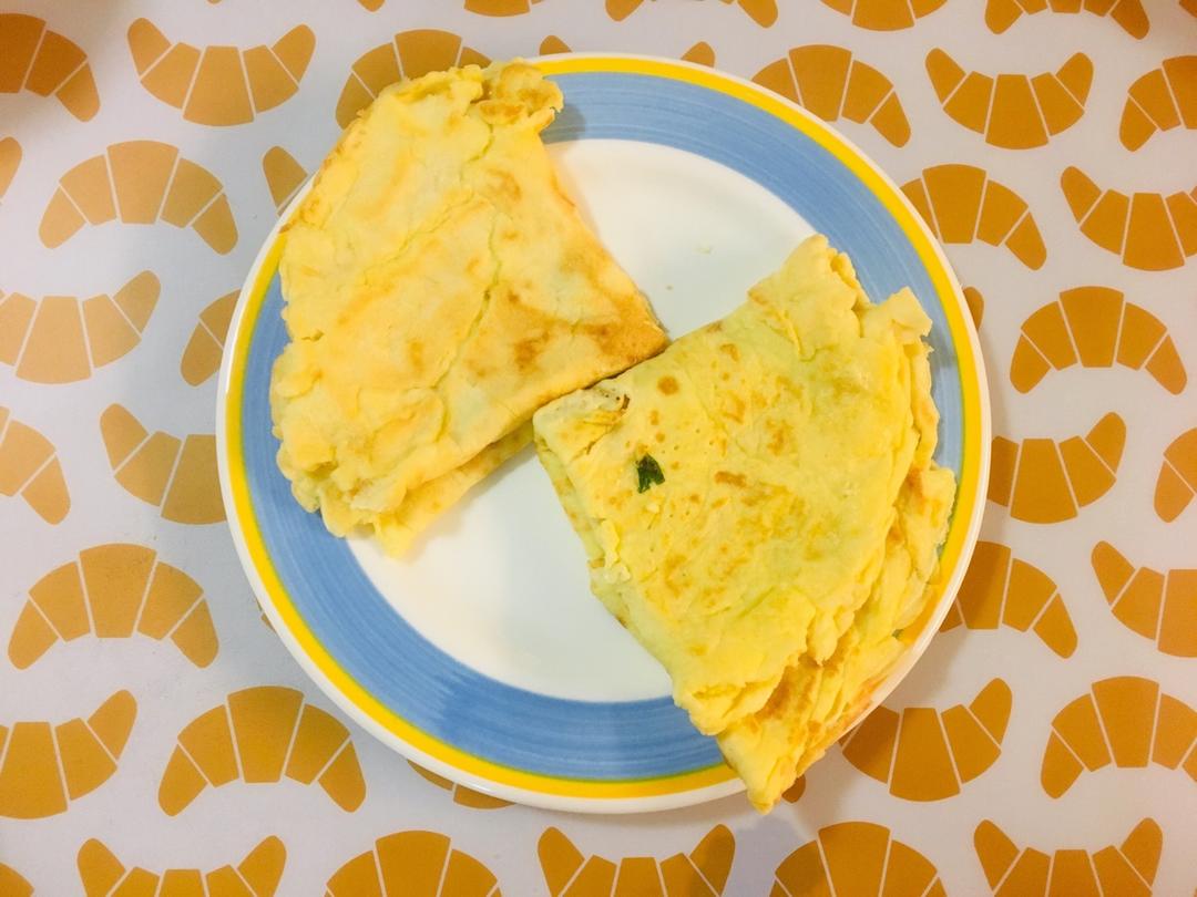 葱花鸡蛋饼