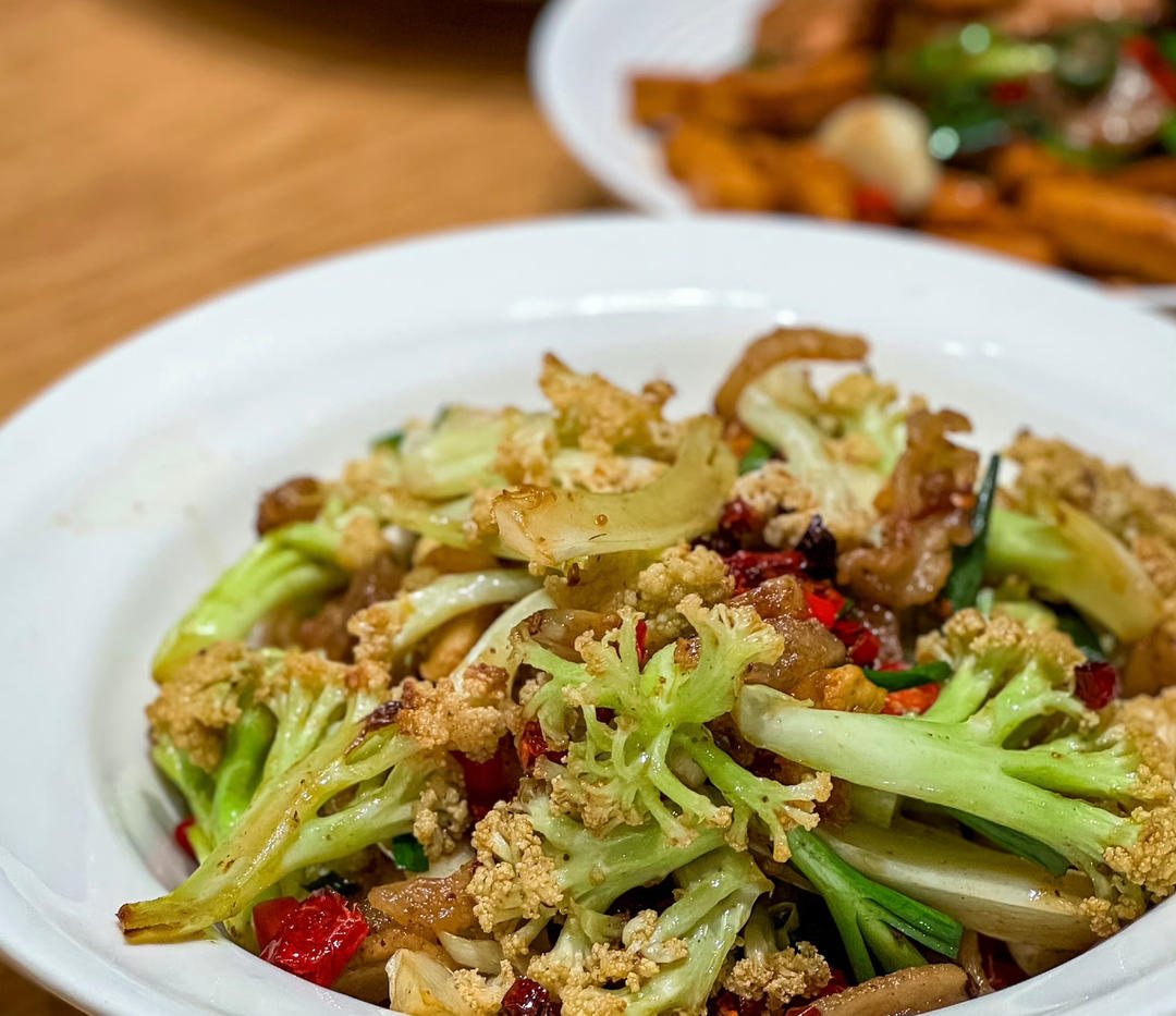 味好美青花椒干锅有机花菜｜米饭杀手