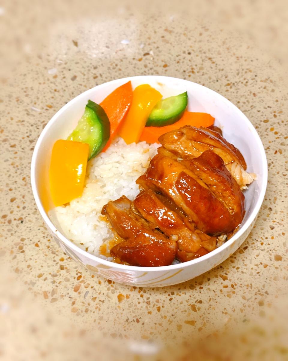 照烧鸡腿饭