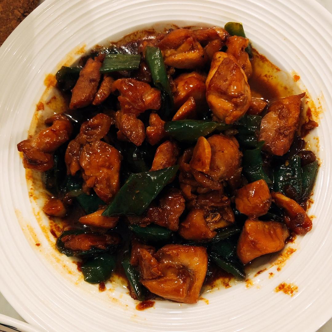 青椒炒鸡腿