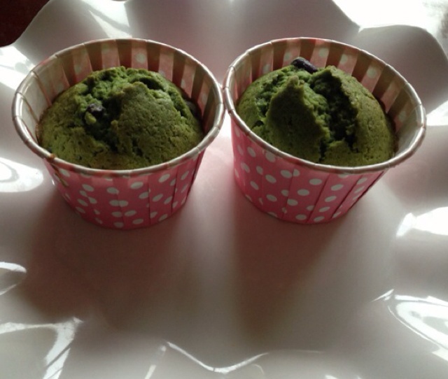 抹茶蜜豆杯子蛋糕