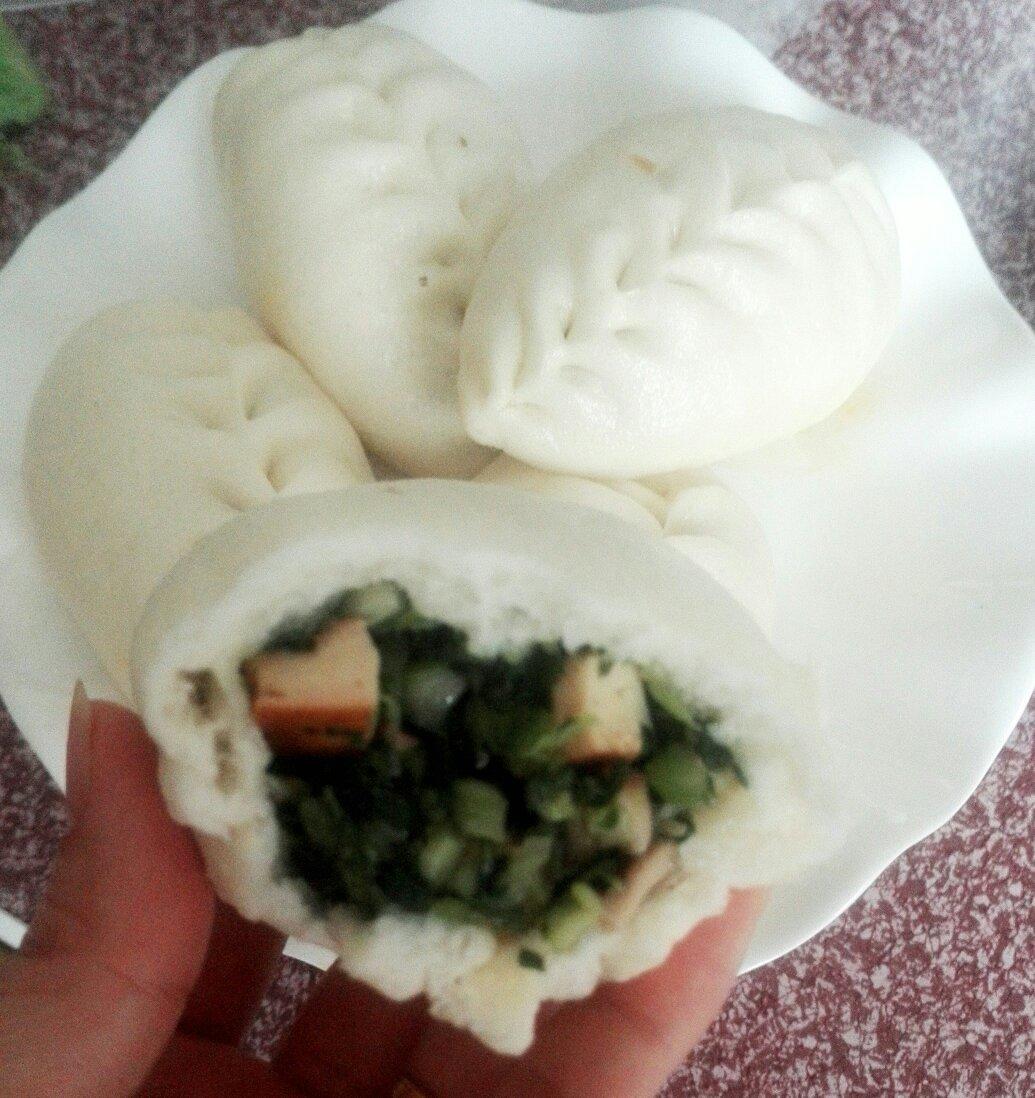 节省一半时间的大包子（另付翠绿菜包子，肉包子，腹黑包子食谱）