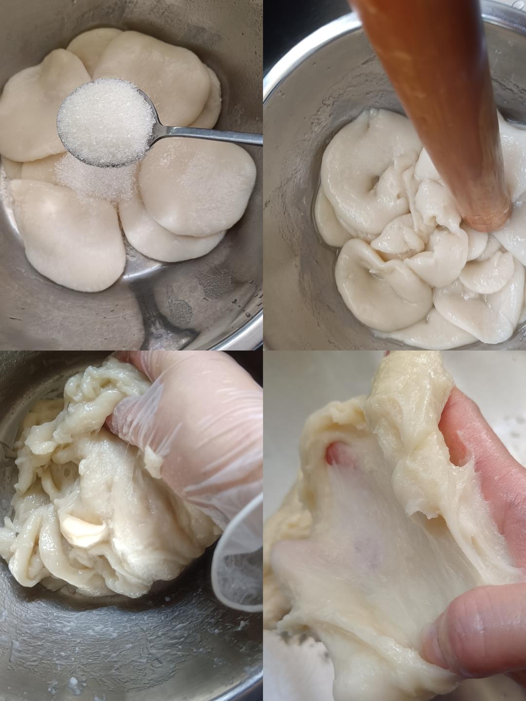 纯奶手撕吐司的做法 步骤1