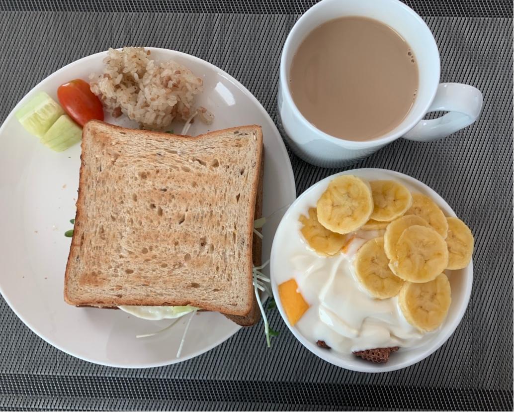 阿杞的早餐记录 要坚持每天自制早餐哦～