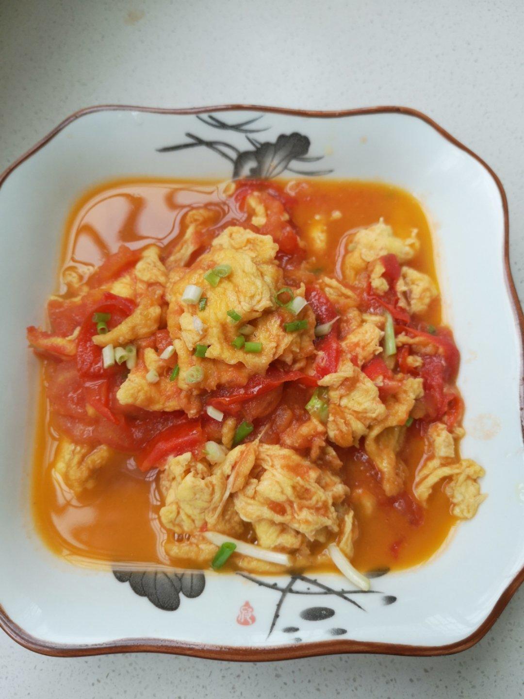 西红柿炒鸡蛋