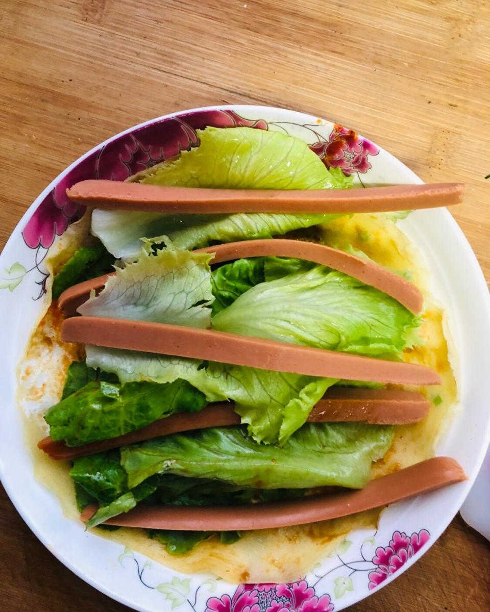 葱花鸡蛋饼