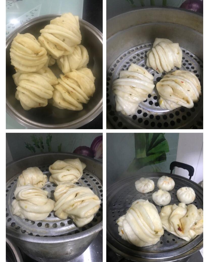 家常椒盐花卷(小视频)