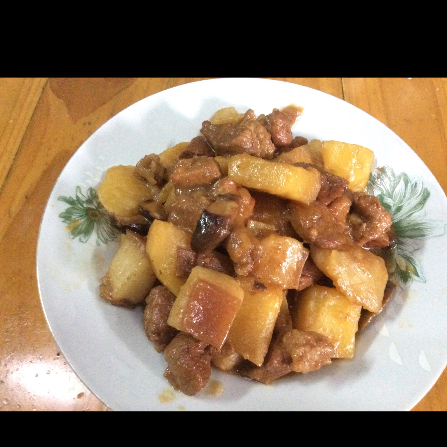 土豆烧肉