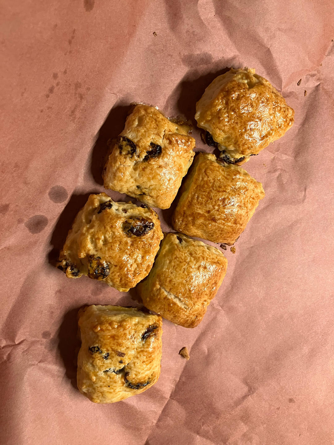 消耗淡奶油的司康