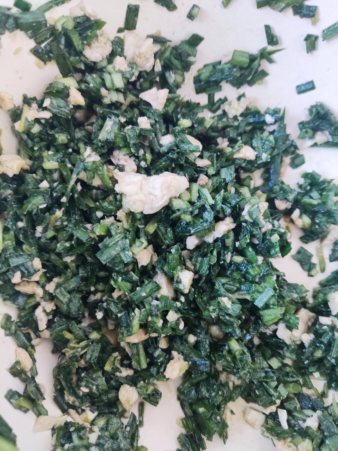 经典的韭菜鸡蛋馅儿饺子 怎么吃都不会腻