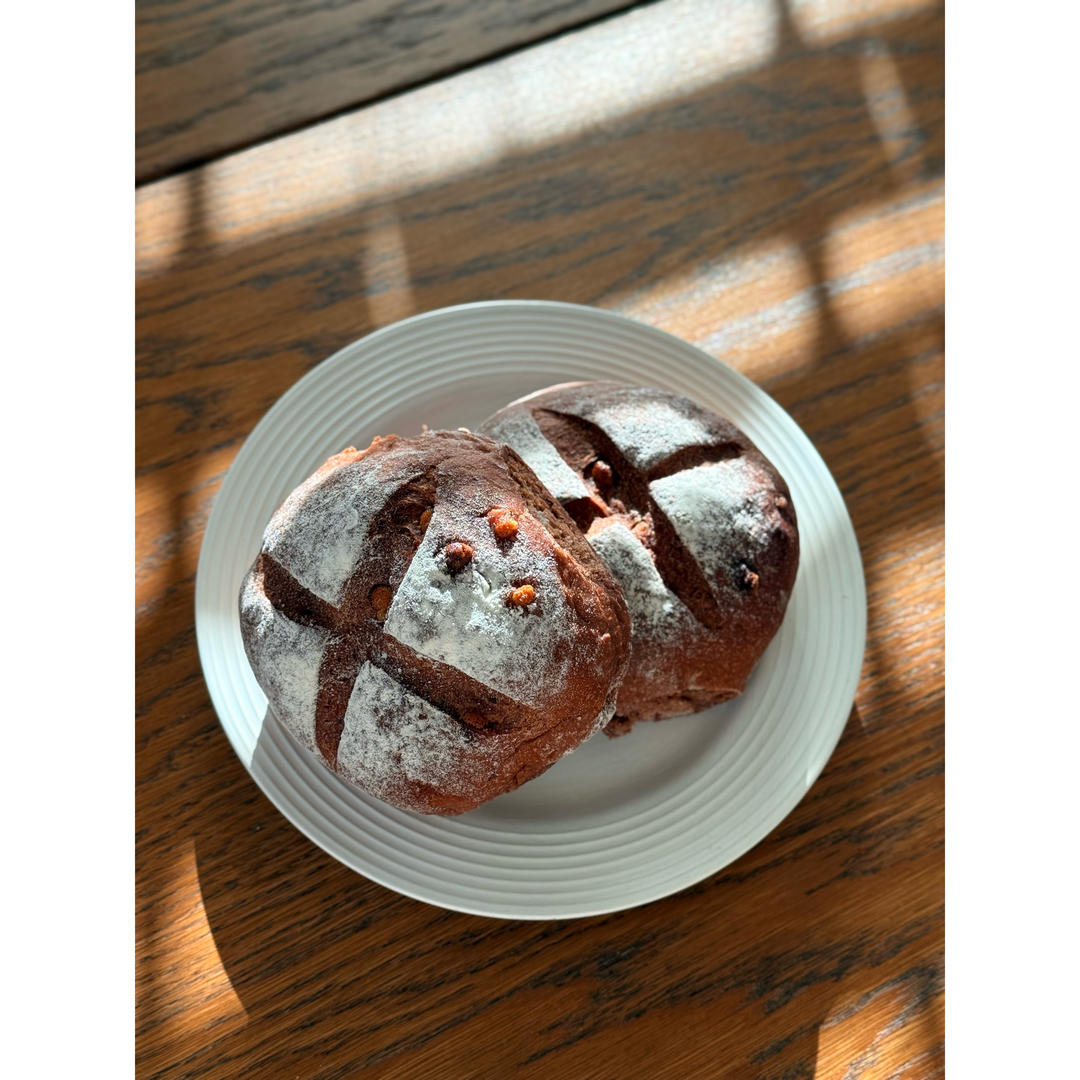 香蕉巧克力软欧