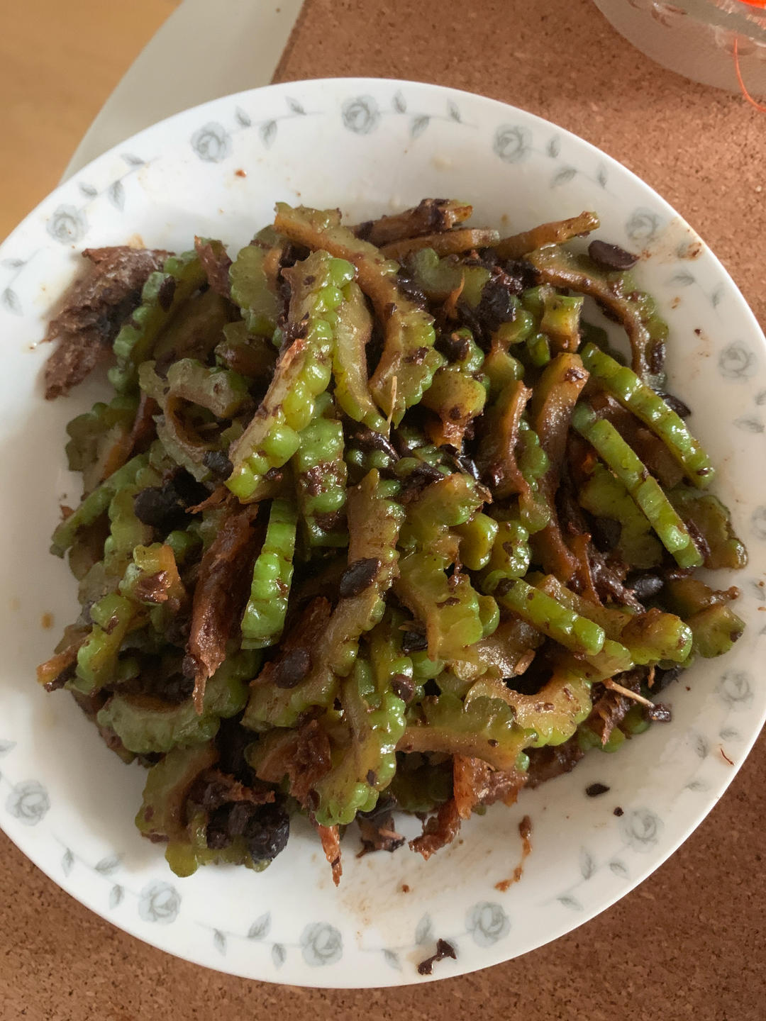 广东经典下饭菜‼️豆豉鲮鱼炒苦瓜