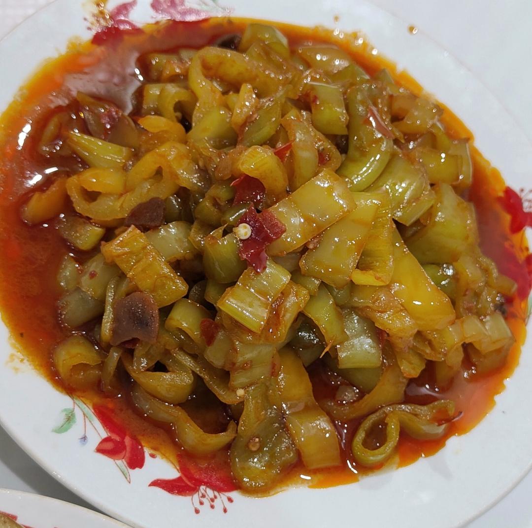 豆豉炒辣椒圈