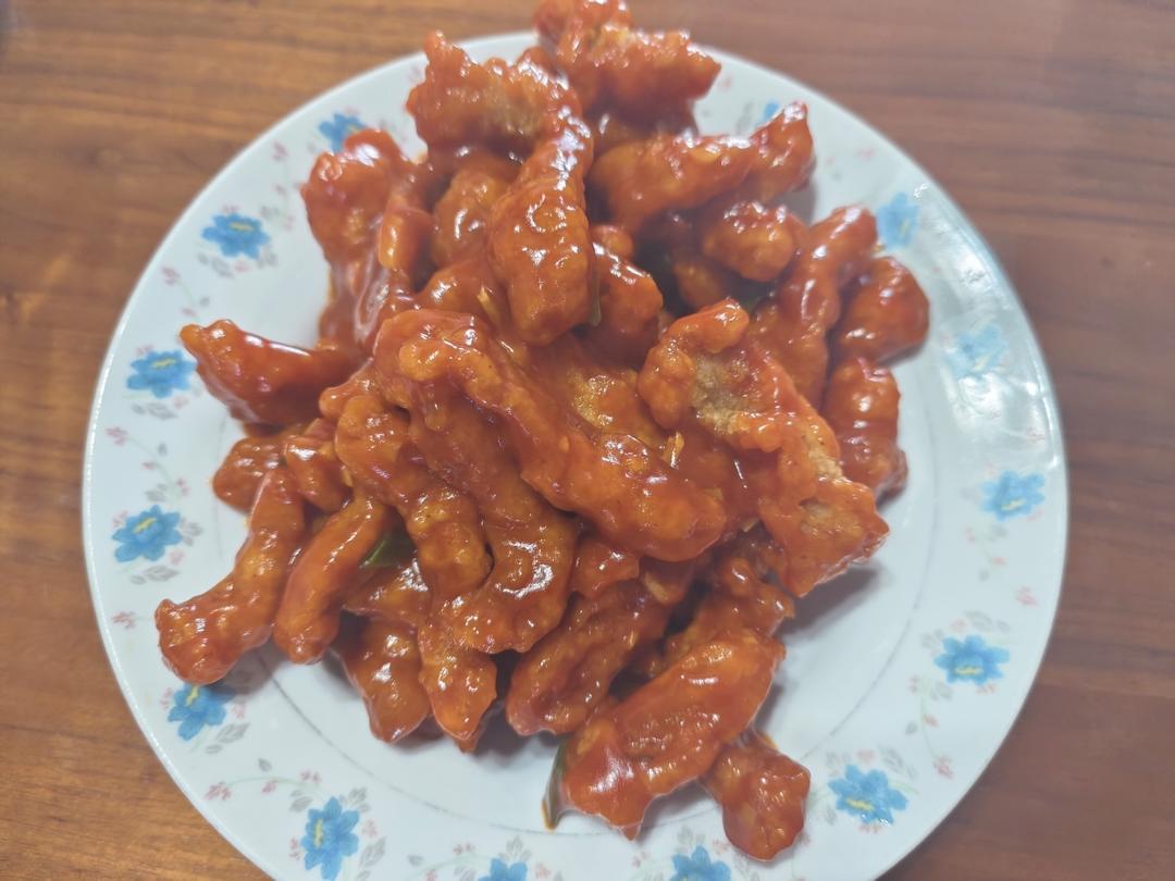 家常做法【糖醋里脊】百吃不厌~