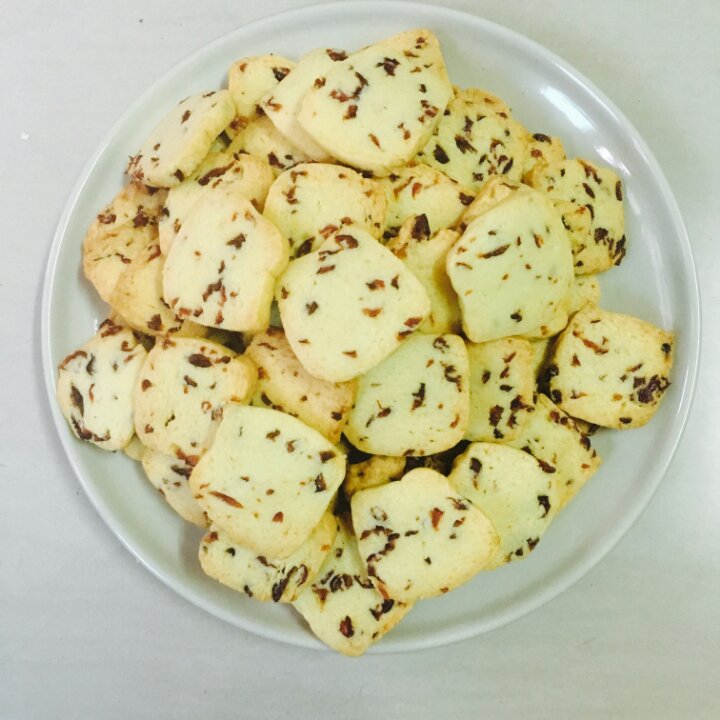 低糖少油版蔓越莓饼干