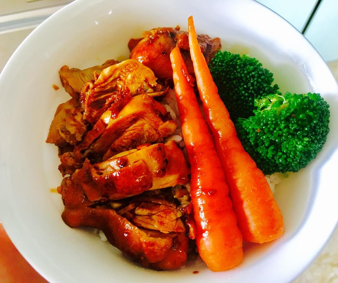 照烧鸡腿饭