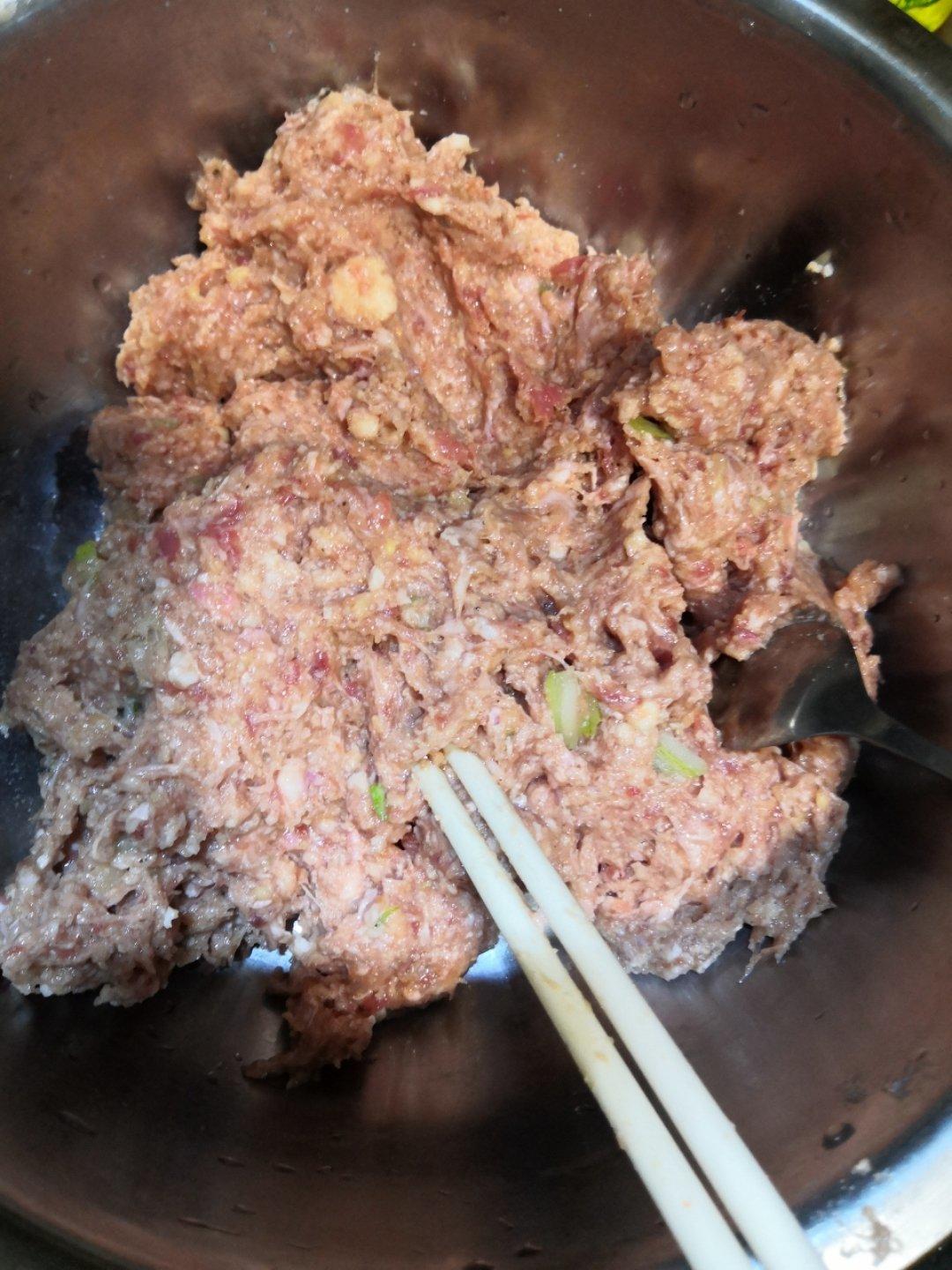 年菜——炸牛肉丸子