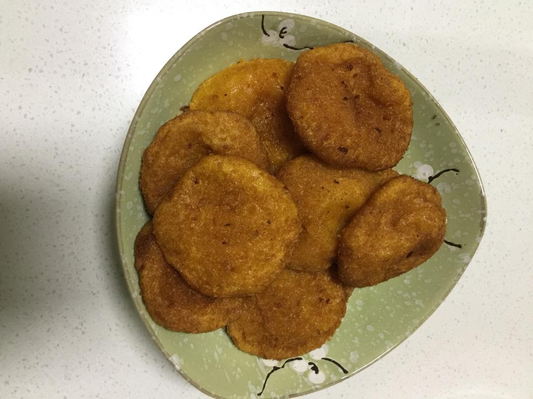 雪花南瓜饼