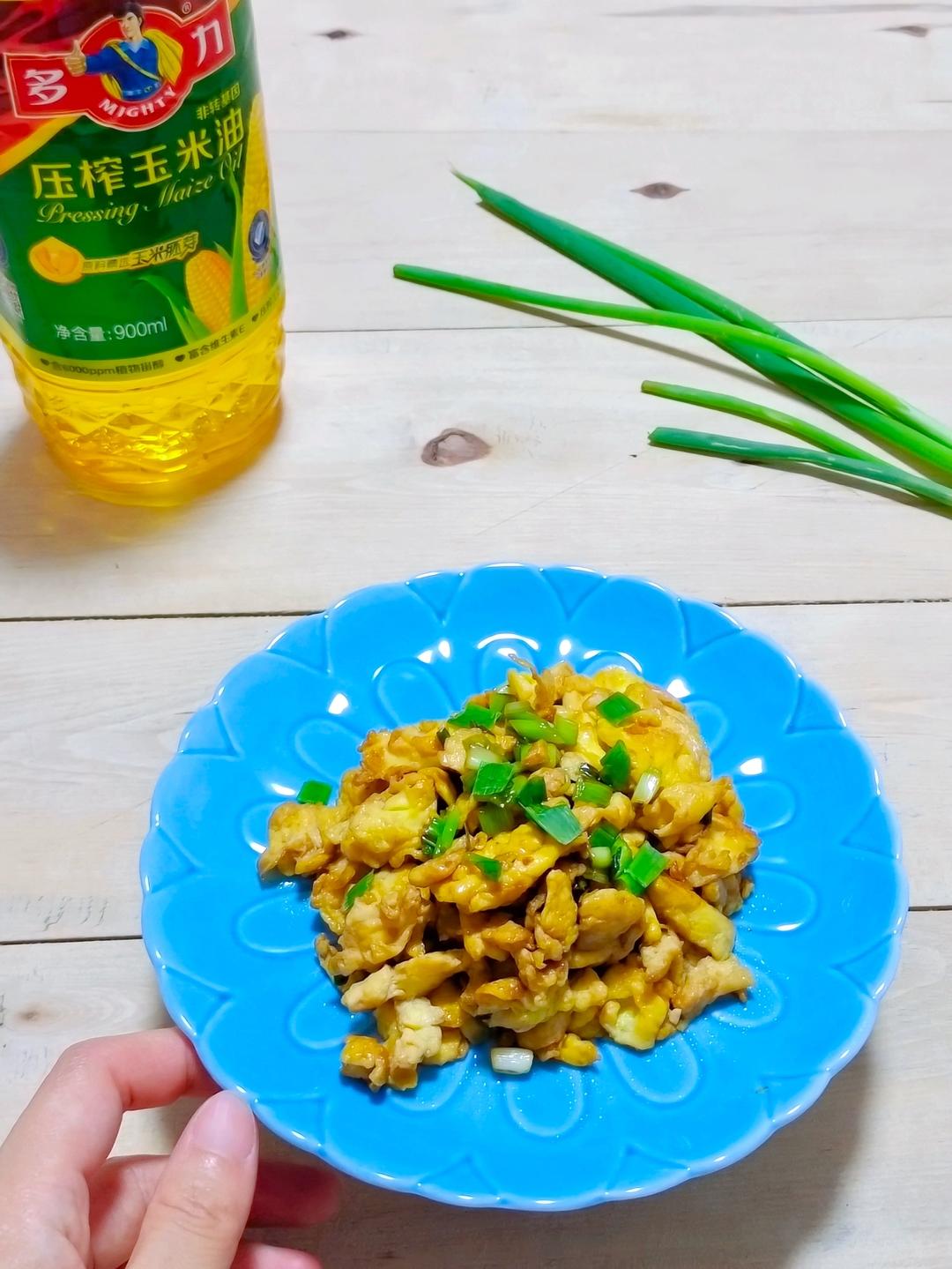 香葱炒鸡蛋