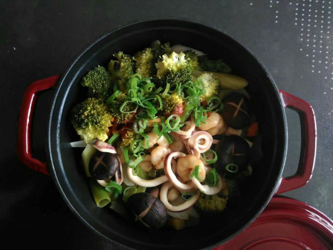 时蔬焖鸡翅——staub珐琅铸铁锅