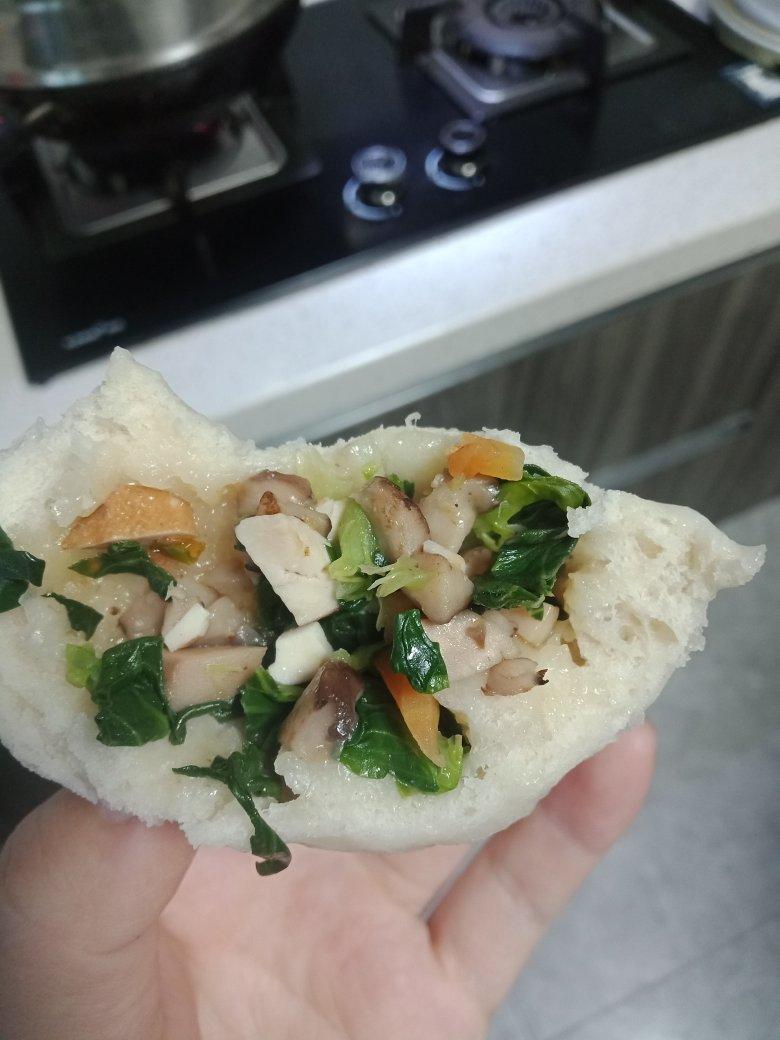 香菇青菜包子