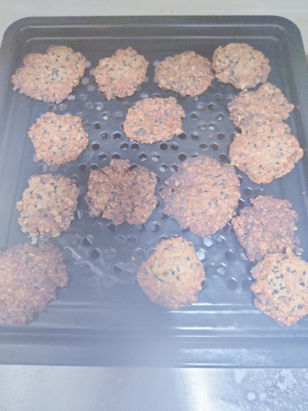 🔥酥掉渣的燕麦饼干🍪