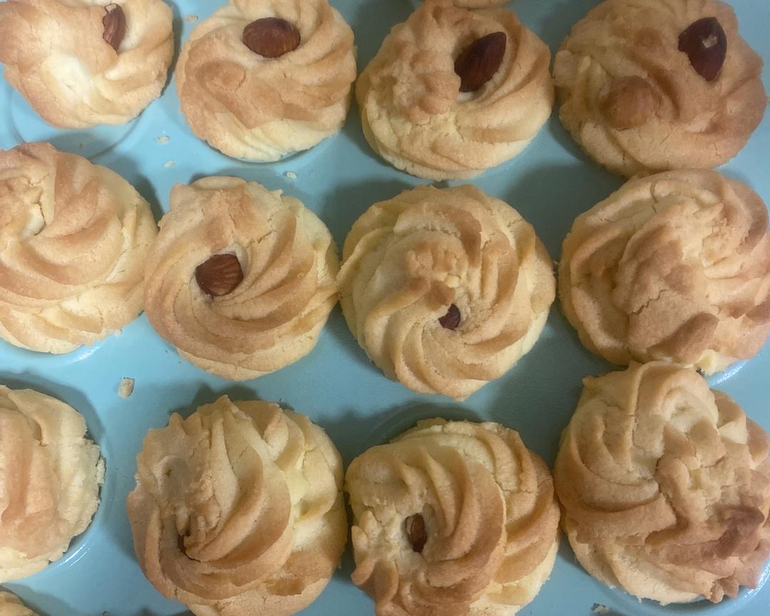 巴旦木曲奇的做法