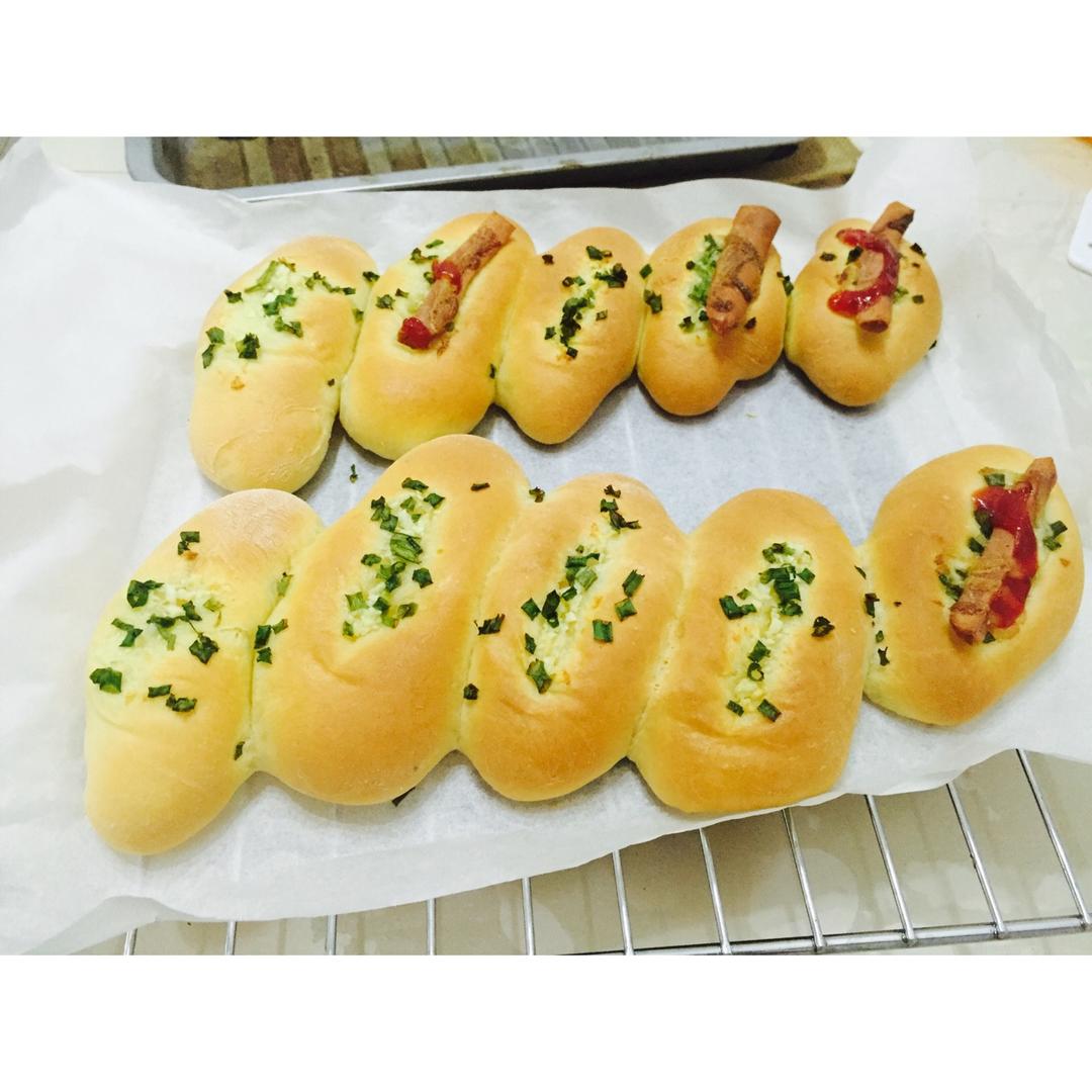 蒜香面包