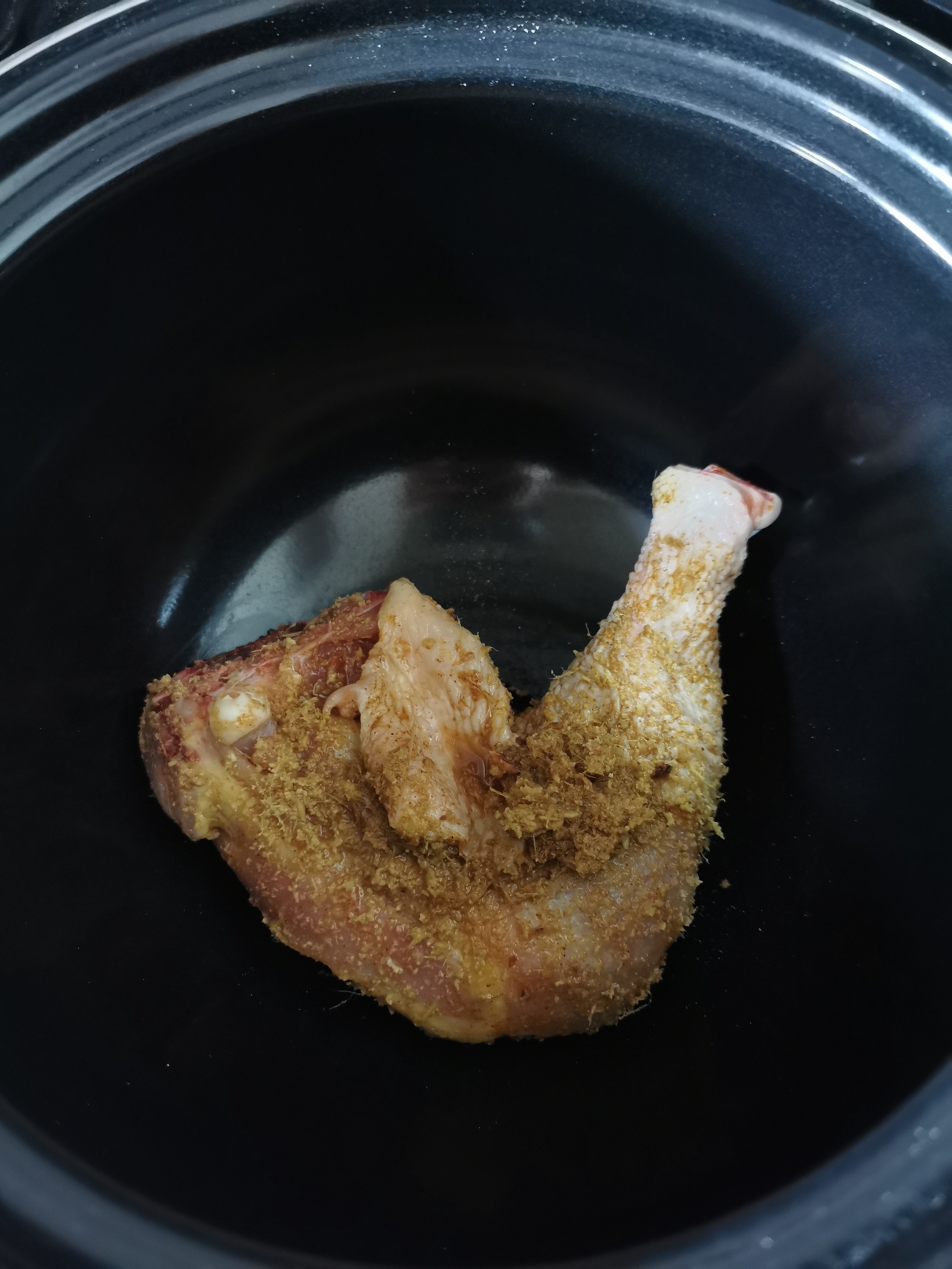 南姜盐焗鸡的做法 步骤2