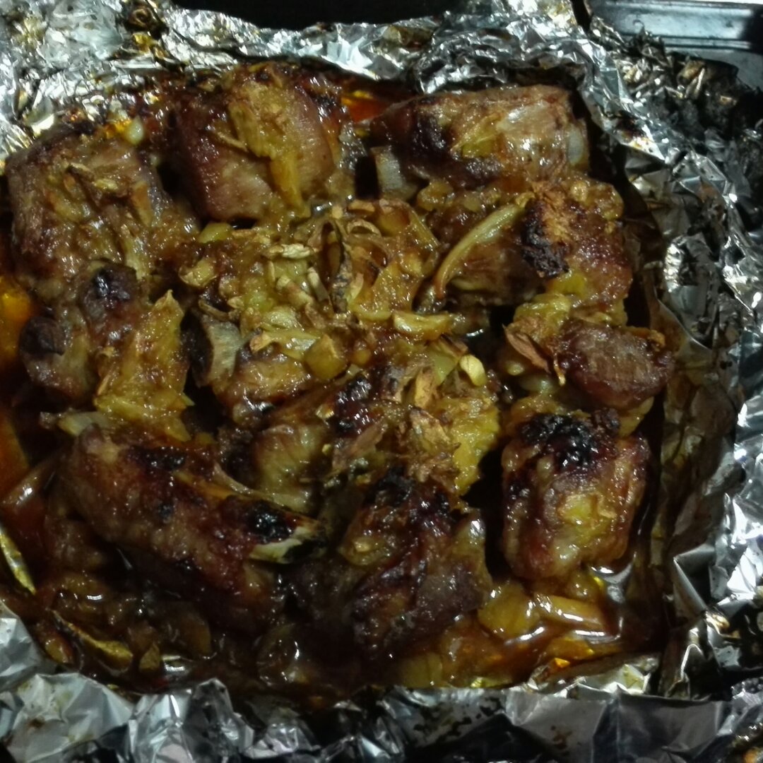 香到骨头里的蒜香排骨（烤箱）