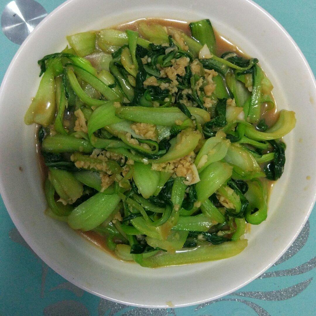 一抹花浅做的蒜蓉小油菜