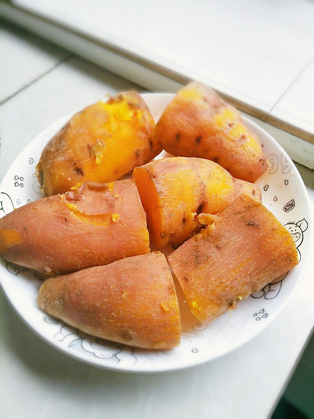 英贝乐做的电饭煲煮红薯