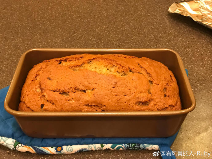 星巴克香蕉核桃蛋糕（starbucks banana walnut bread）